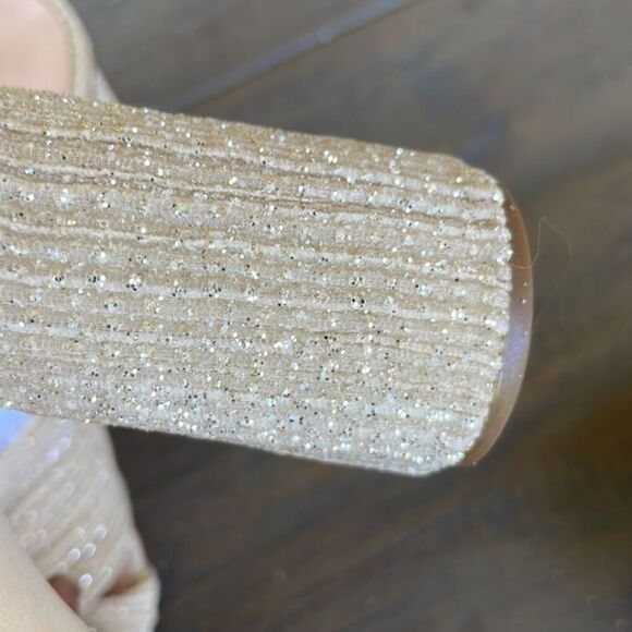 Anthropologie x Loeffler Randall Camellia Heels By Gold US 6.5 Rare Color! - Picture 7 of 7